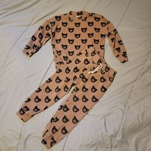 Little One Shop Brown Bear Lounge Set